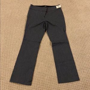 NWT Loft Grey Marisa Boot Cut Dress Pants